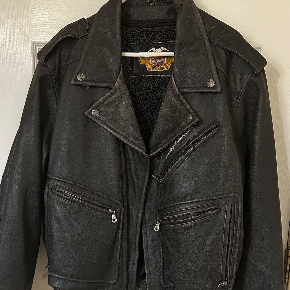 Men's Black Leather Jacket